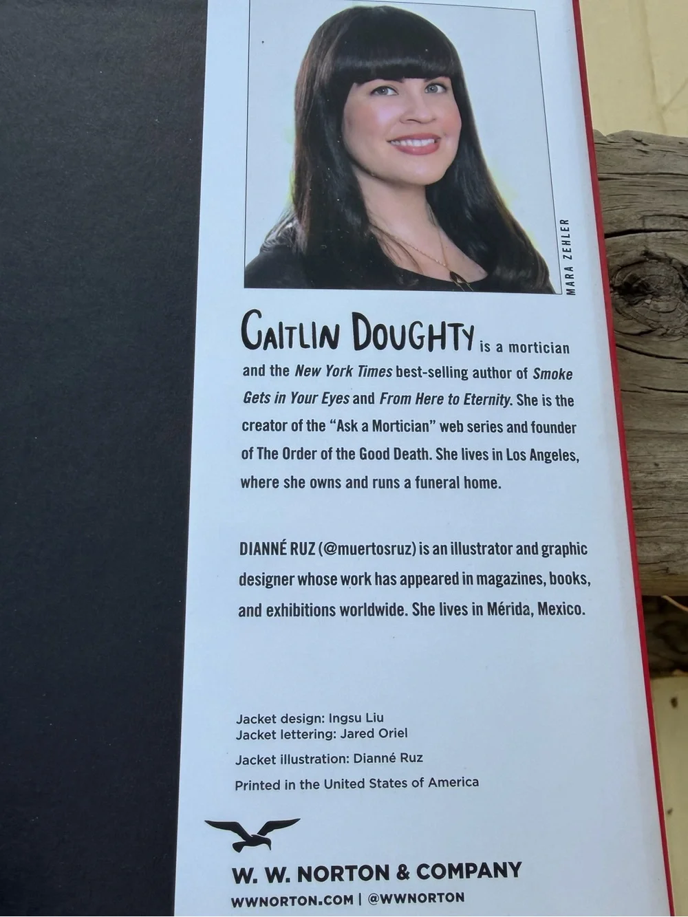 Book Hardcover Will My Cat Eat My Eyeballs by Mortician Caitlin Doughty